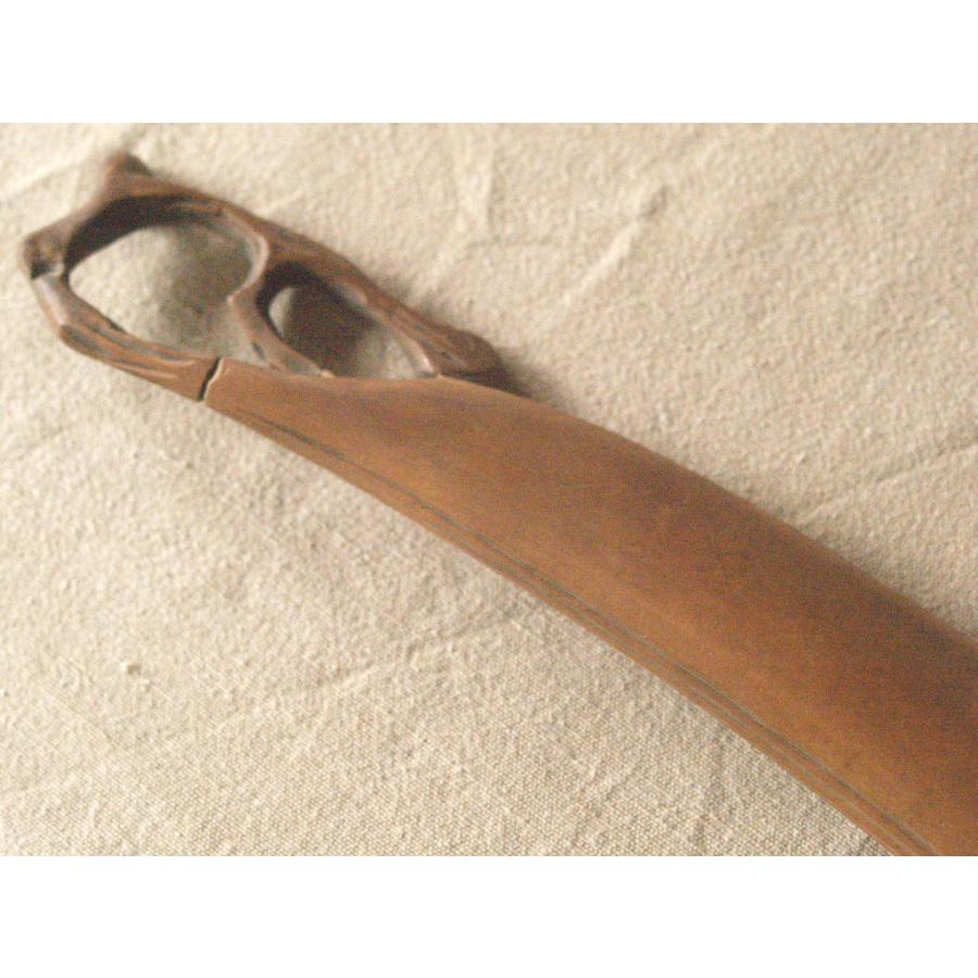 茶刀 茶室刀 茶道 茶室 護身用 木刀 レア珍品 時代 藤の鞘 茶室刀46.5cm 藤の実藤豆 柘植 ツゲ 茶