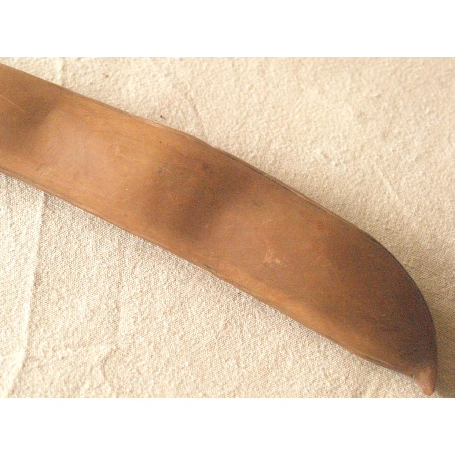 レア珍品 桃山 江戸時代 藤の鞘 茶室刀46.5cm 藤の実 藤豆 柘植 ツゲ