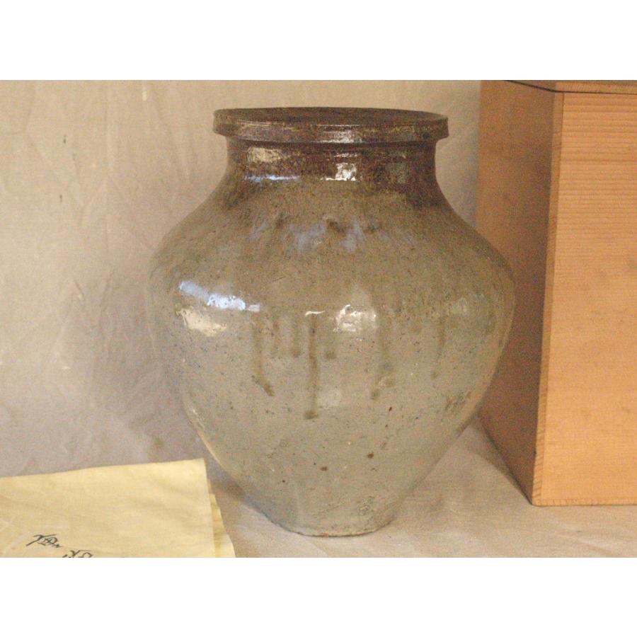 常滑焼 名工 澤田重治作 常滑経塚壷31cm 紐造り 不識壺 常滑市 常滑焼 名工 澤田重治作 常滑経塚壷31cm 紐造り 不識壺 常滑市