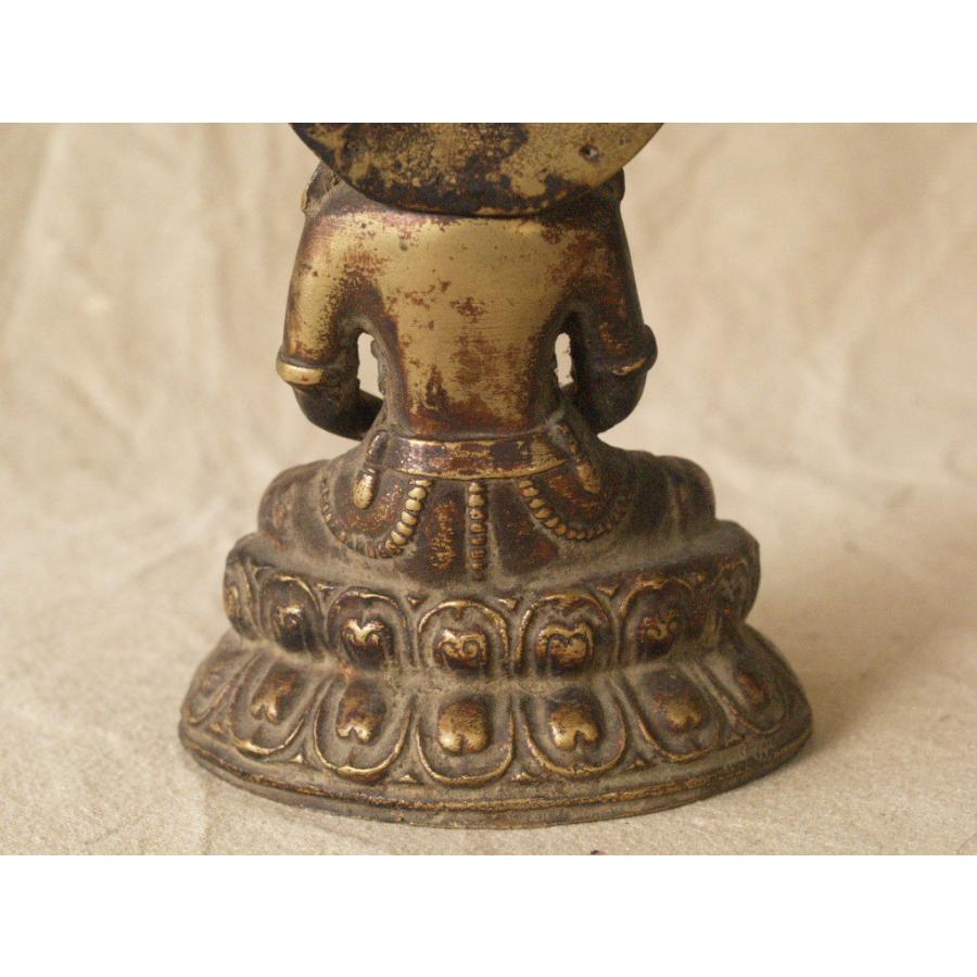 中国　古銅　チベット仏　仏像　人物像など　紙鎮　置物　6点まとめて　C　7455 中国 大明永楽年施 古銅鍍金 チベット仏 仏像 置物 H 9195E 中国 大明