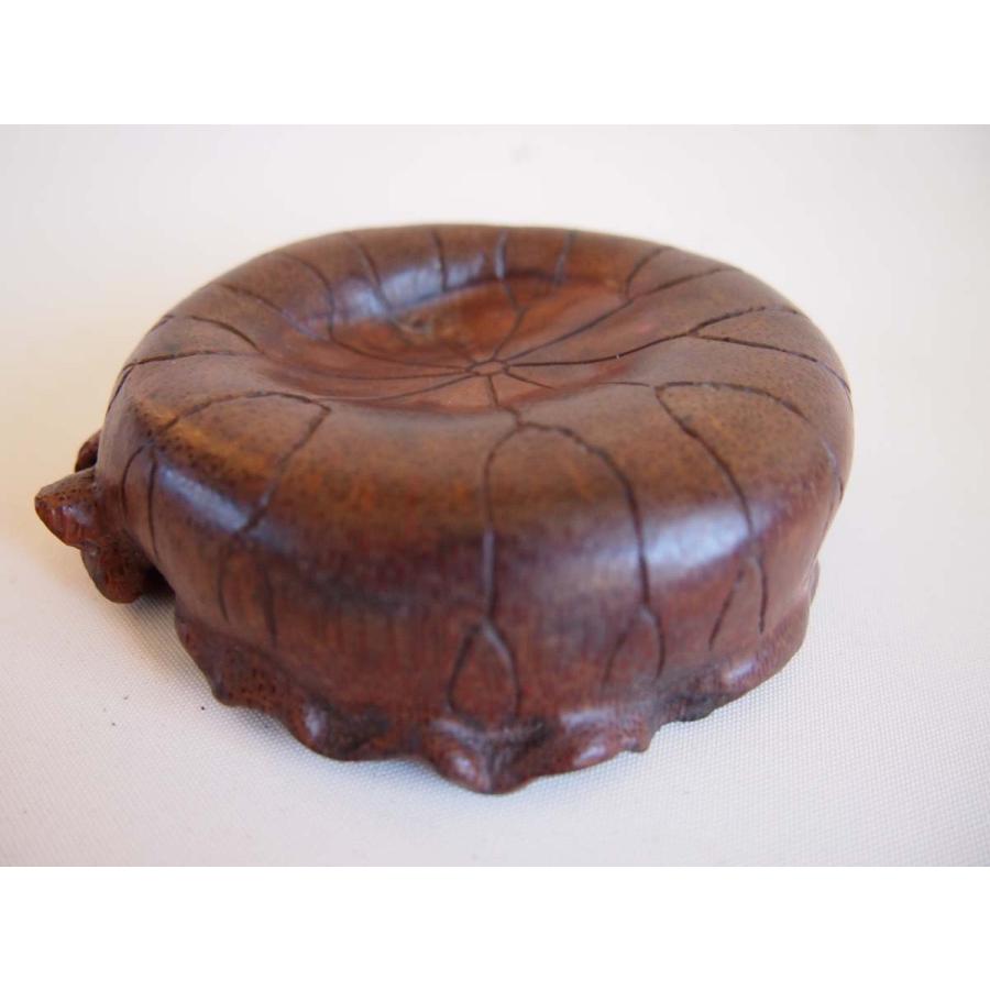 レア珍品 時代 竹彫蓮紋水滴16cm書道 文房具 花道 茶道 根付 竹製品