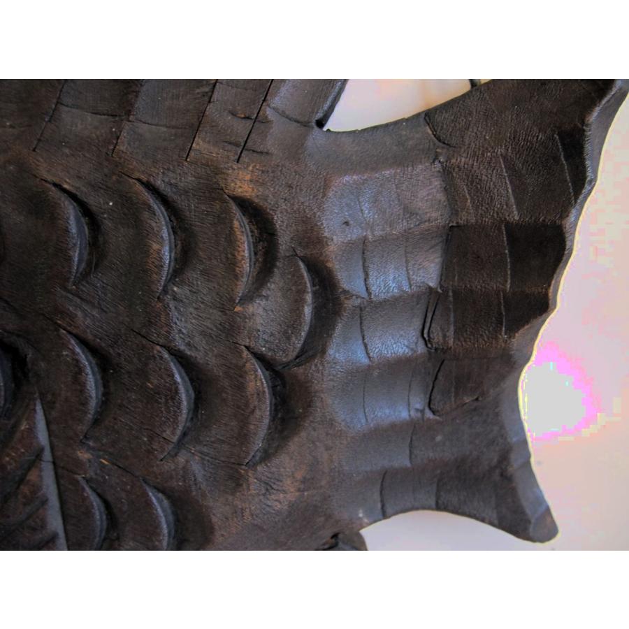 魚板　110㎝　時代 古道具 壁掛け　魚鼓 在銘　仏教美術　雑貨　流木　オブジェ 魚板 110㎝ 時代 古道具 壁掛け 魚鼓 在銘 仏教美術 雑貨 流木