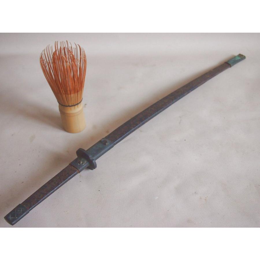 江戸時代 中間差44cm 奴刀 兜割 兜破 鉢破 茶刀 日本刀 具足 歌舞伎