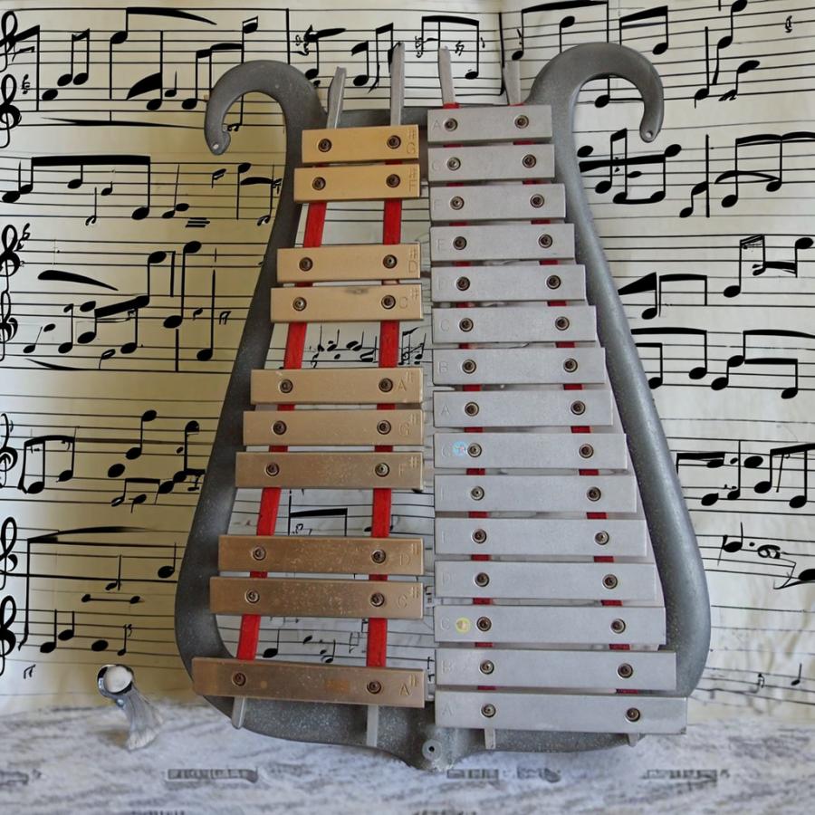 60sビンテージ ラディック マーチングベルリラ リラグロッケン 鉄琴