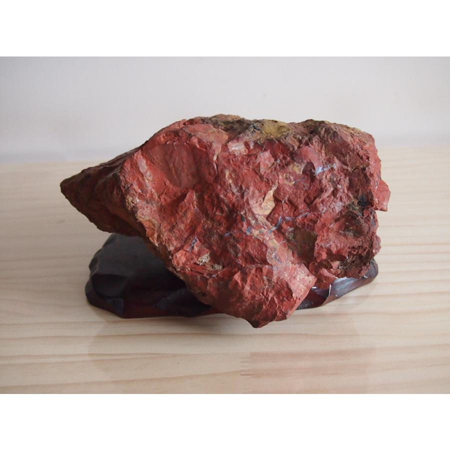 貴重 佐渡島産 佐渡赤石3.6kg 水石 鑑賞石 盆石 盆栽 日本三大銘石