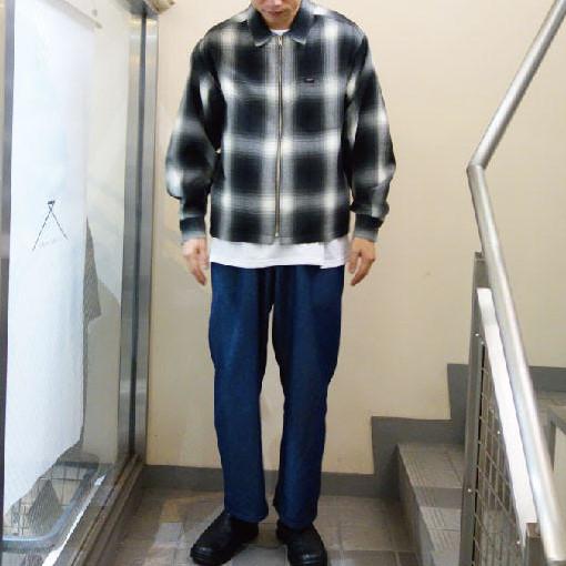 CAL TOP キャルトップ オンブレチェック シャツジャケット チャコール/ブラック OMBRE CHECK SHIRT JACKET CHARCOAL/BLACK CA-007 | Cal Top | 05