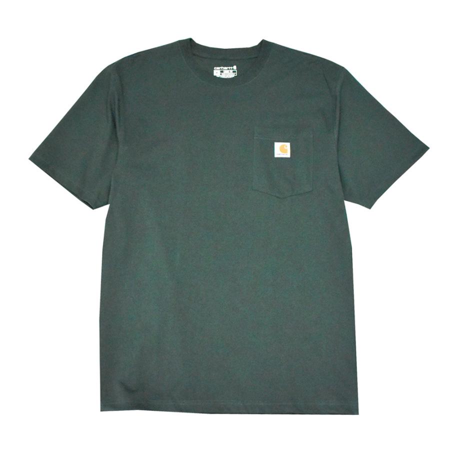 Carhartt カーハート ポケット Tシャツ ハンターグリーン Pocket S S Tee Hunter Green K87 Carhartt K87 Hgrn Embark 通販 Yahoo ショッピング