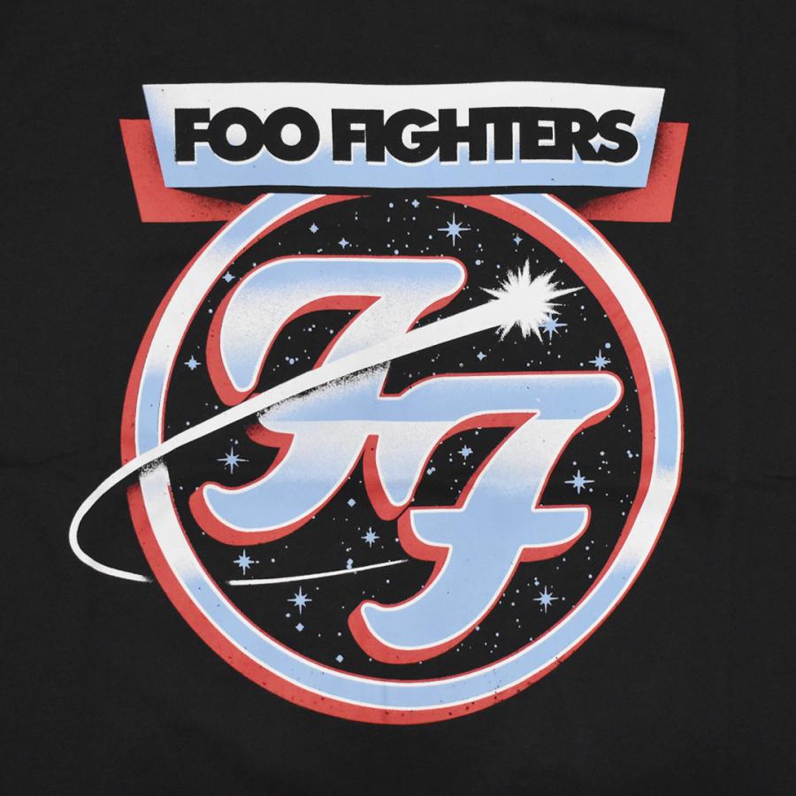 FOO FIGHTERS フーファイターズ Tシャツ バンドTシャツ ブラック COMET TRICOLOUR S/S TEE｜embark｜02