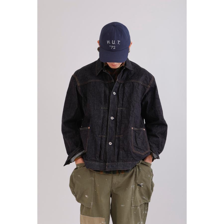 H.UNIT エイチユニット ベースボールキャップ ネイビー H.U.T embroidery ball cap H-BC006 | H.UNIT STORE LABEL | 01