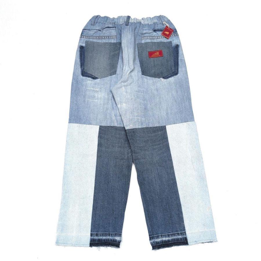 INDIAN インディアン リメイク イージーワイドパンツ デニム REMAKE EASY WIDE PANTS DENIM IP-0464 Type-A | INDIAN MOTOCYCLE | 01