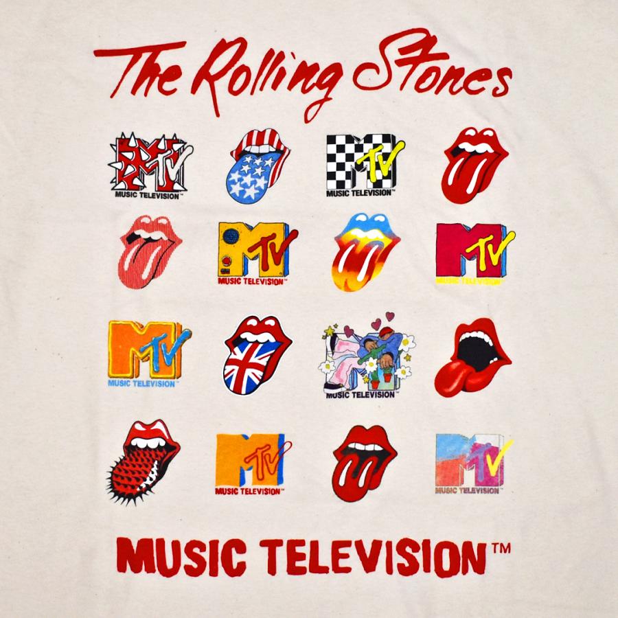 MUSIC TEE MTV エムティーヴィー ローリングストーンズ Tシャツ