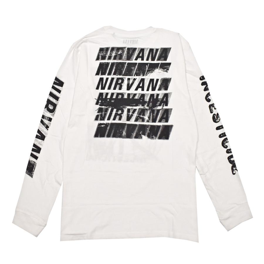 NIRVANA ニルヴァーナ ロンTEE 長袖 Tシャツ バンドTシャツ ホワイト INCESTICIDE L/S TEE 元値8250円 | MUSIC TEE | 01