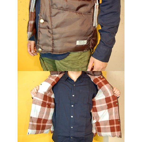 Penny Stock ペニーストック 中綿 ダウンベスト 621 ブラウン 元値 円 Penny Stock 621 Embark 通販 Yahoo ショッピング