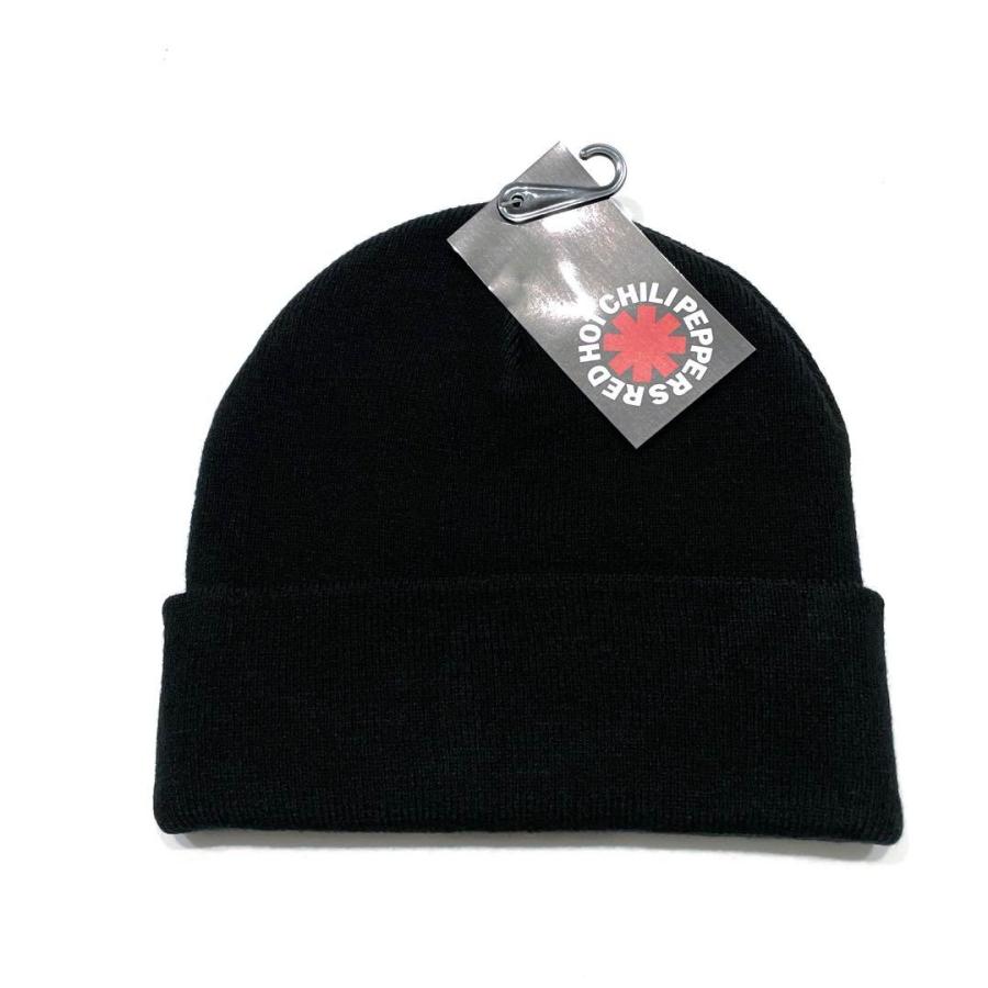 RED HOT CHILI PEPPERS レッドホットチリペッパーズ レッチリ ニット帽 ニットキャップ ブラック CLASSIC ASTERISK  BEANIE HAT