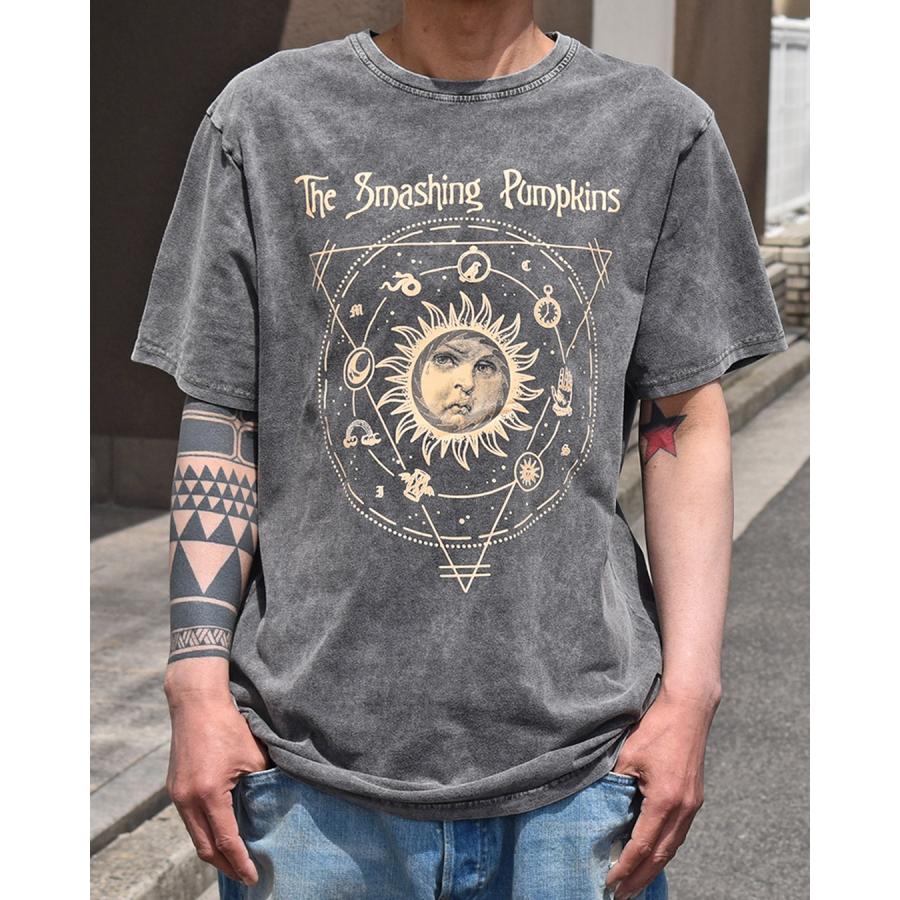 The Smashing Pumpkins Tシャツ ダークグレー スマパン MUSIC TEE SMASHING PUMPKINS スマッシングパンプキンズ Tシャツ