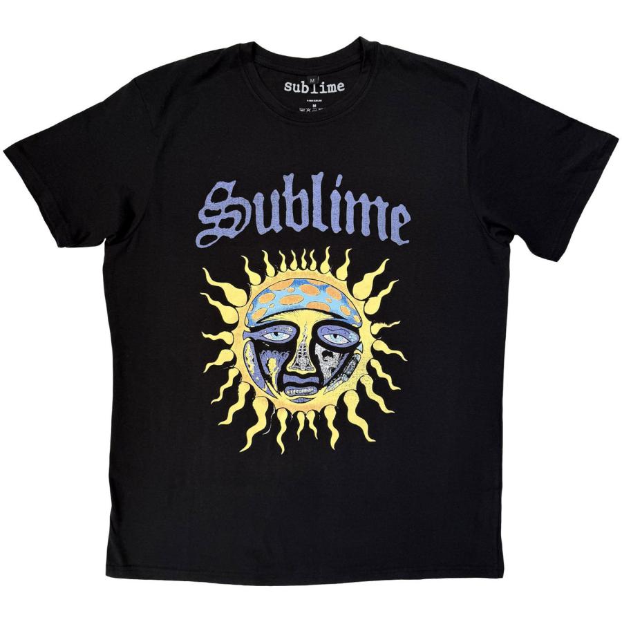 17%OFF セール！SUBLIME サブライム Tシャツ バンドTシャツ ブラック Sun Logo S/S TEE Premium Carbon 元値6050円 | MUSIC TEE