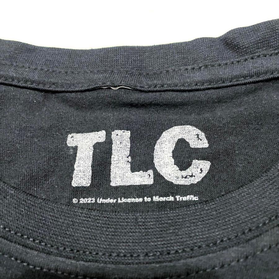 TLC ティーエルシー Tシャツ ラップTシャツ ブラック Kicking Group S