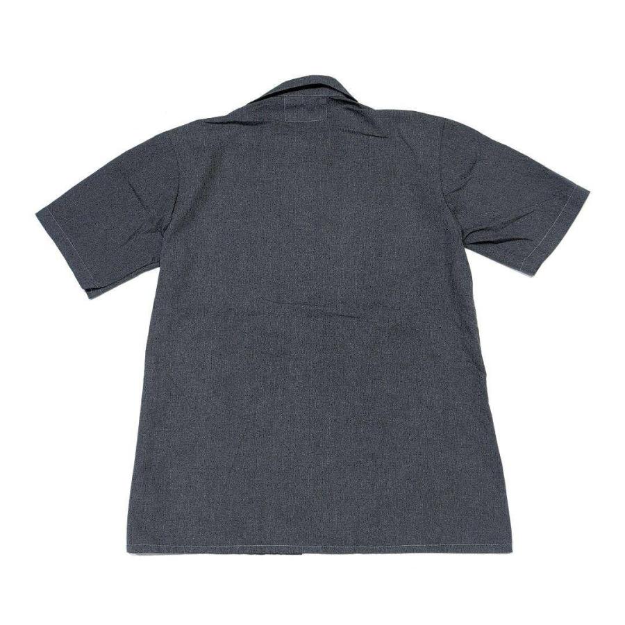 実物 未使用デッドストック 米軍 GENERAL PURPOSE SMOCK ショートスリーブ シャツ GRAY染め waiper 元値 6380円 | WAIPER.inc | 01