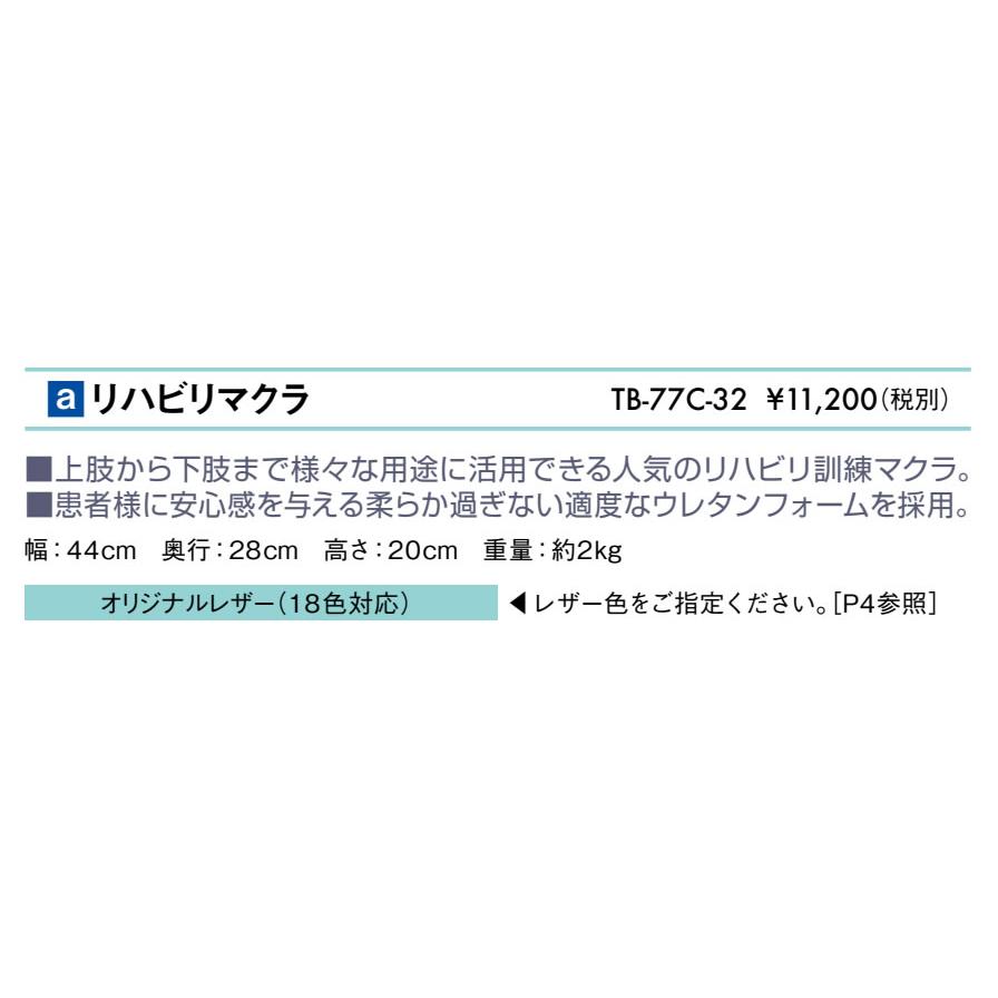 高田ベッド 三角マクラ(幅55奥行33高さ33重量3.8㎏) 高田ベッド製作所 高田ベッド リハビリマクラ TB-77c-32 リハビリ向け