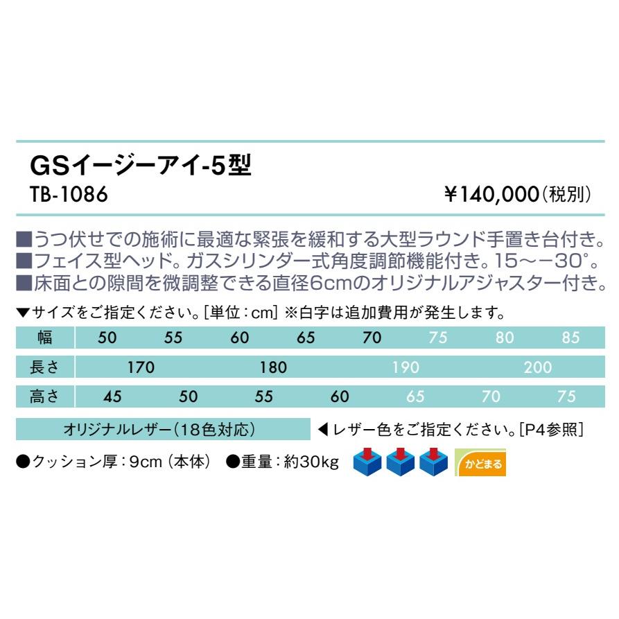 高田ベッド製作所 高田ベッド GSイージーアイ-5型 TB-1086 カイロ
