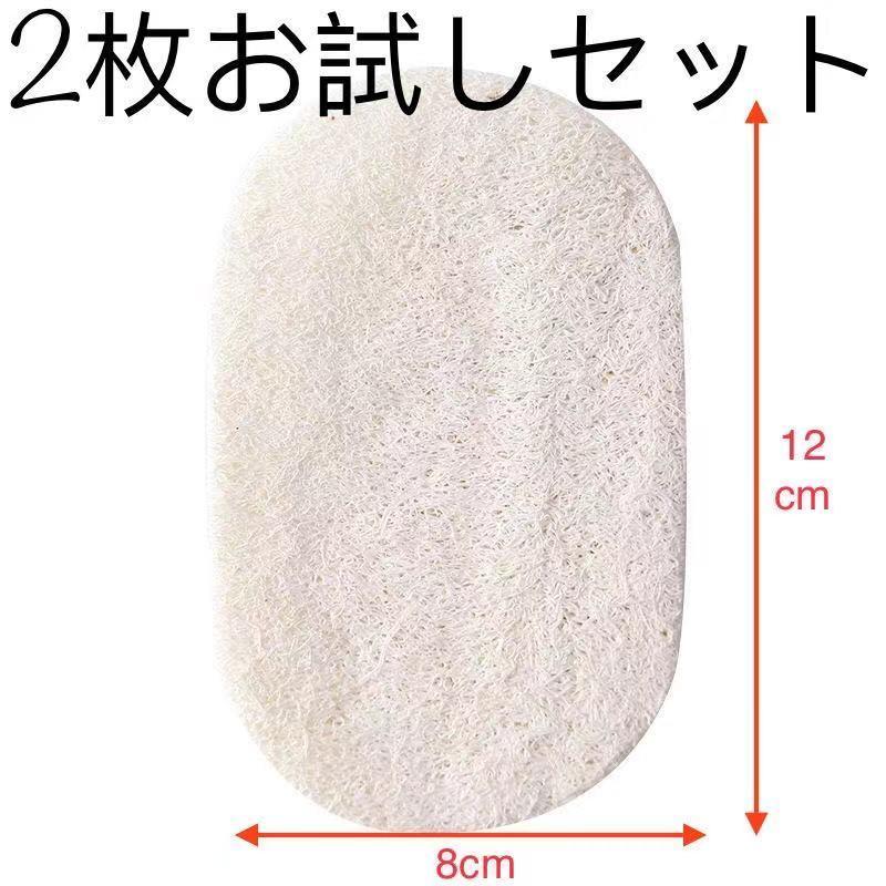 2枚セット ヘチマスポンジ へちまたわし へちま たわし 天然素材 環境 エコ 肌にやさしい キッチンスポンジ 食器洗い 野菜洗い 果物洗い Sdgs 22年のクリスマス