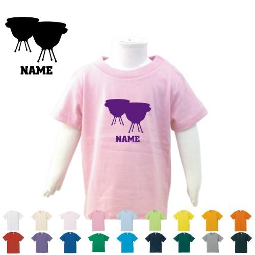 ティンパニ」 半袖名入れキッズTシャツ こども服 子供服 キッズウェア