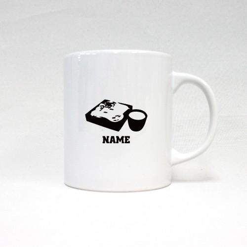そば 名入れマグカップ お名前入れ ネーム マグカップ コーヒーカップ 陶器 Soba せいろ 蕎麦屋さん Mgcp 0623 Emblem Yahoo 店 通販 Yahoo ショッピング