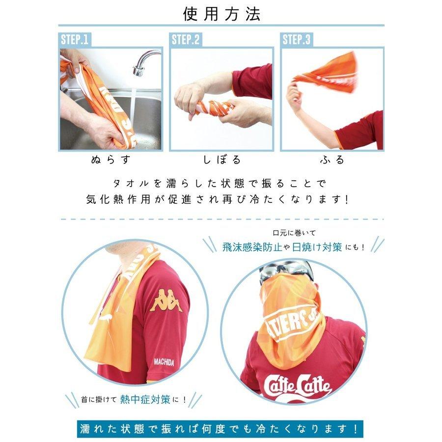 オリジナル涼感タオル二枚セット バレーボール2 名入れ冷感タオル 冷却タオル クールタオル 暑さ