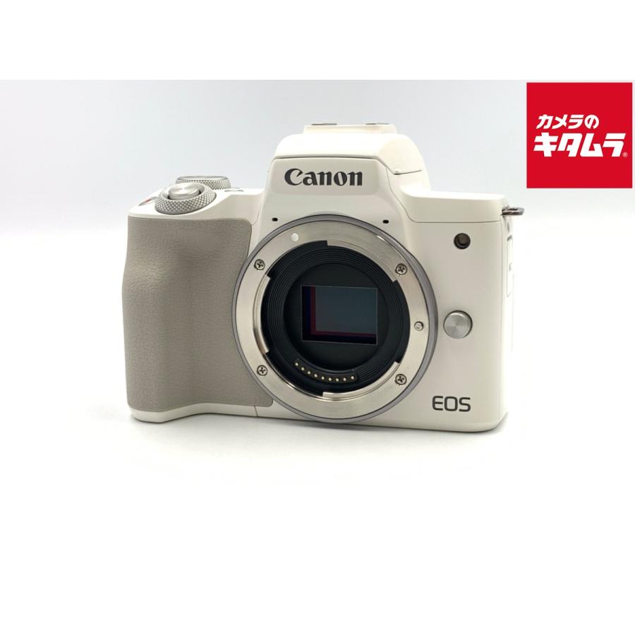 Canon ミラーレス一眼カメラ ホワイト KISSM2WH-BODY