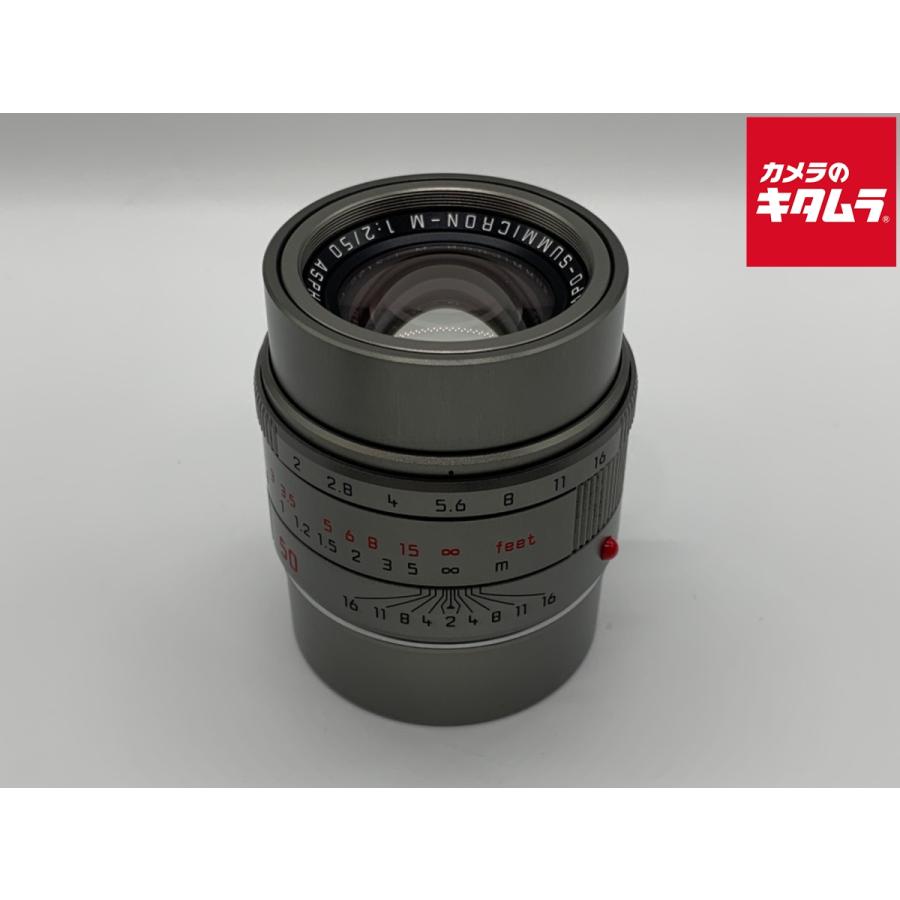 中古】 【美品】 ライカ アポズミクロン M 50mm F2 ASPH.チタン