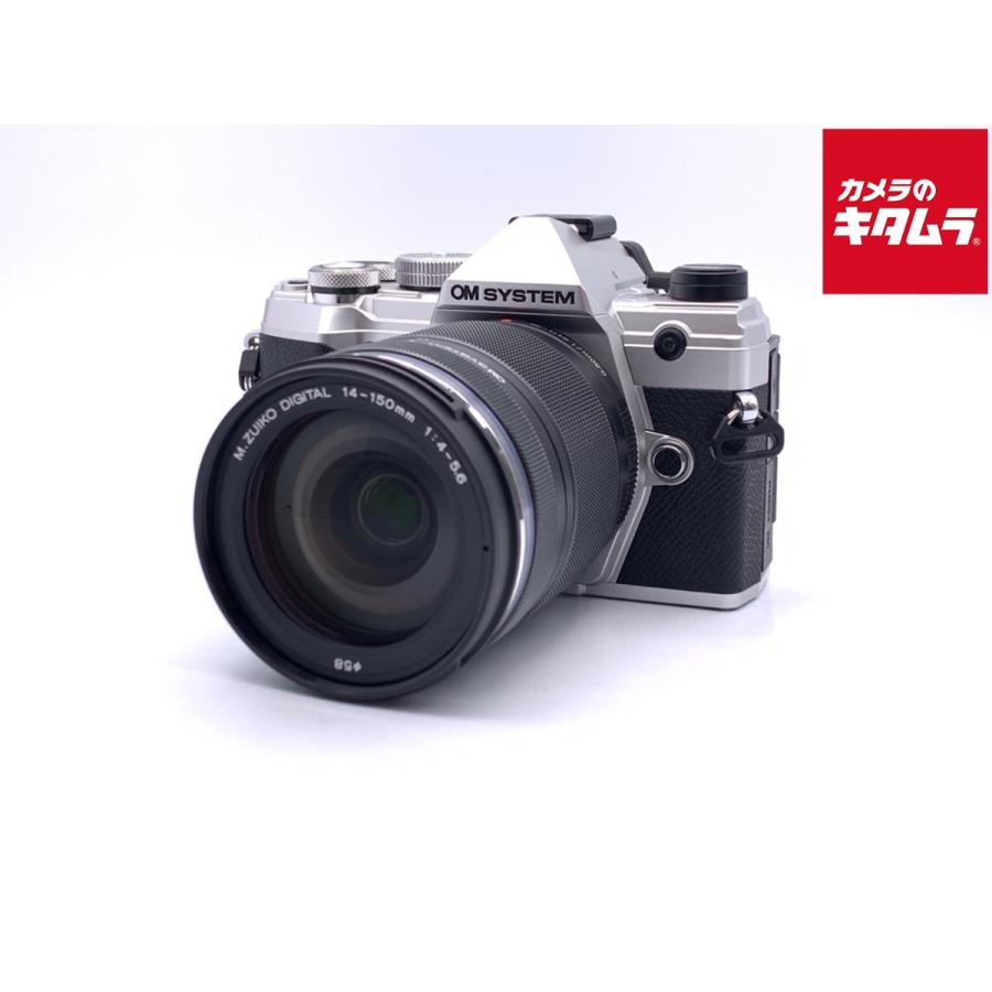 中古】 【美品】 OM SYSTEM OM-5 14-150mm II レンズキット シルバー  