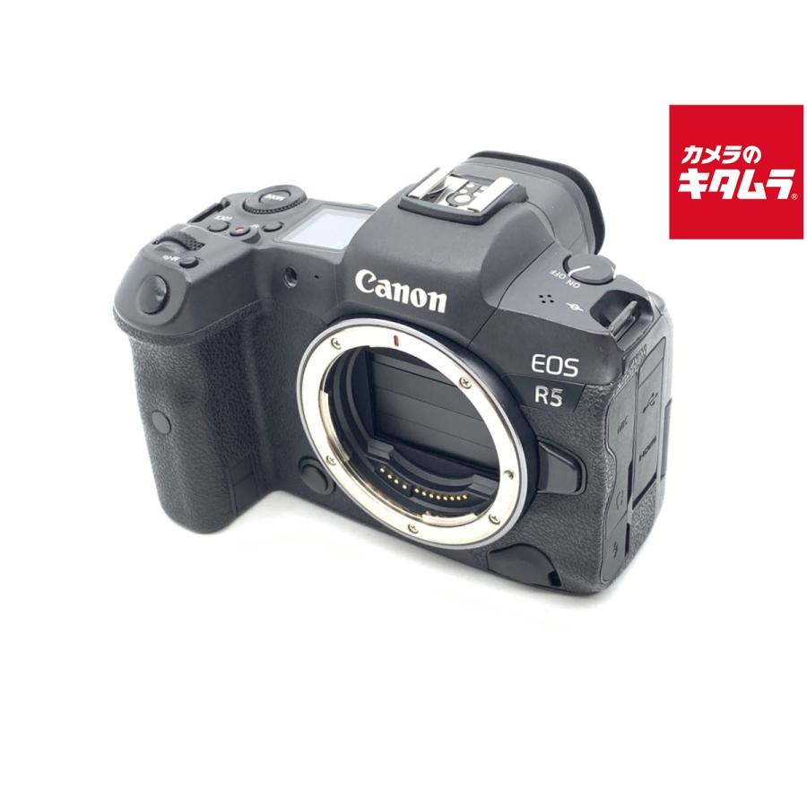 Canon キヤノン EOS R5 中古品 キヤノン（Canon） 【中古】 【並品】 EOS R5 ボディ : カメラの