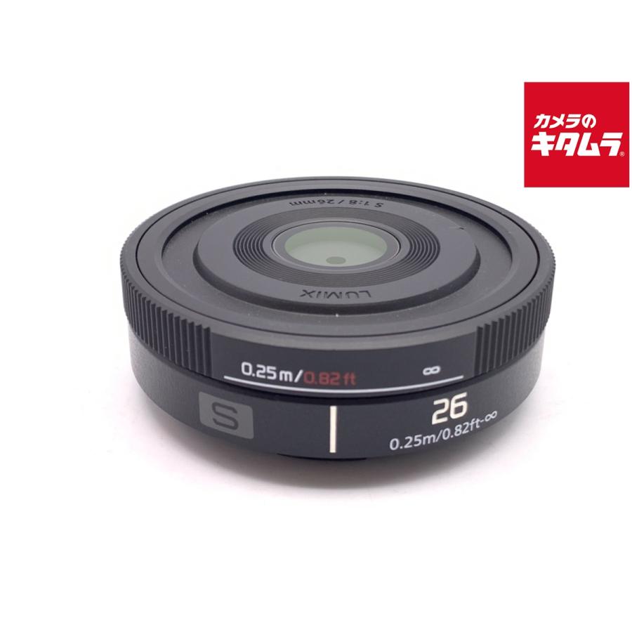 LUMIX S 26mm F8 ルミックス S-R26 極美品 中古】 【並品】 パナソニック LUMIX S 26mm F8 [S-R26] : カメラの