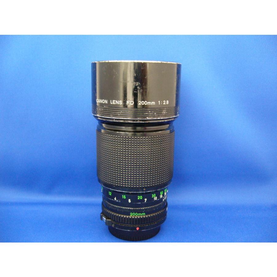 中古】 【難あり品】 キヤノン New FD 200mm F2.8 旧 