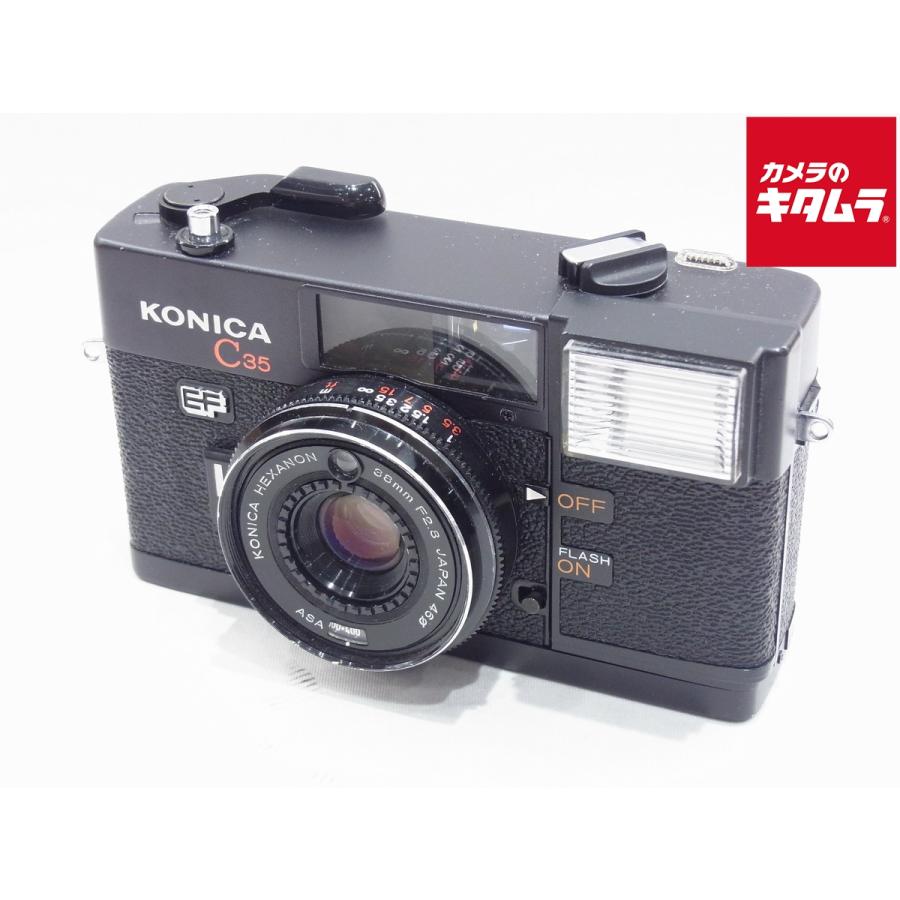 中古】 【難あり品】 コニカ C35 EF セルフタイマー付き 