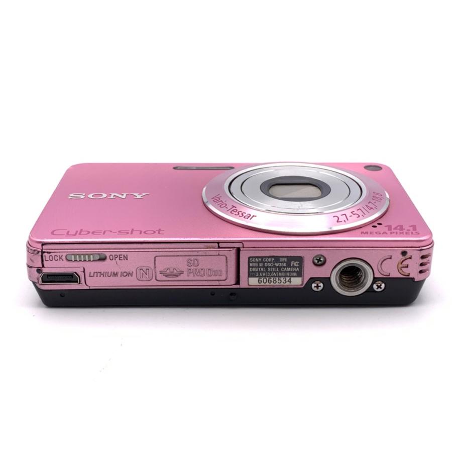 美品】ソニー SONY Cyber-shot DSC-W350 ピンク 【公式通販】