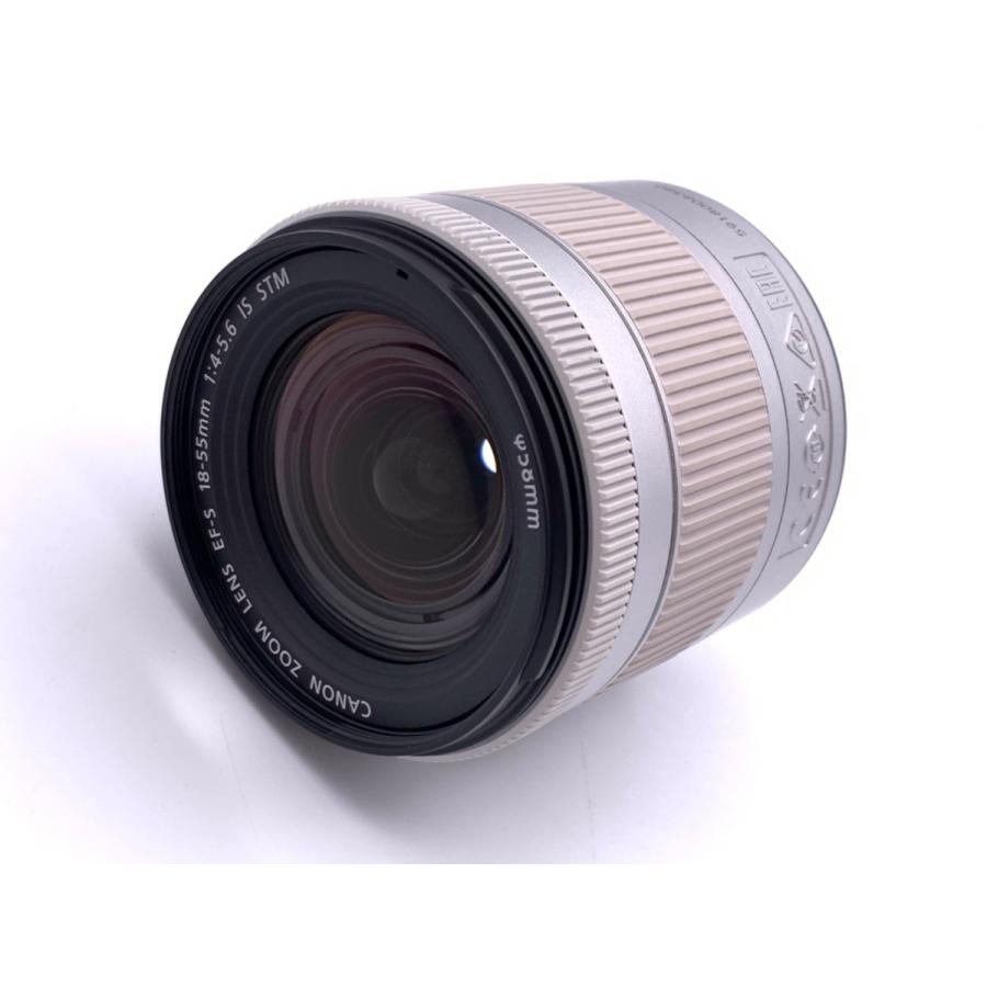 中古】 【良品】 キヤノン EF-S18-55mm F4-5.6 IS STM シルバー