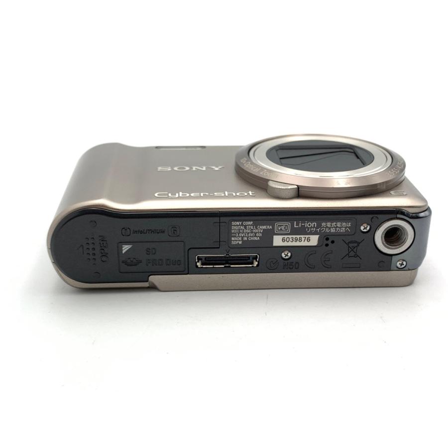 中古】 【良品】 ソニー Cyber-shot DSC-HX5V N ゴールド : カメラの