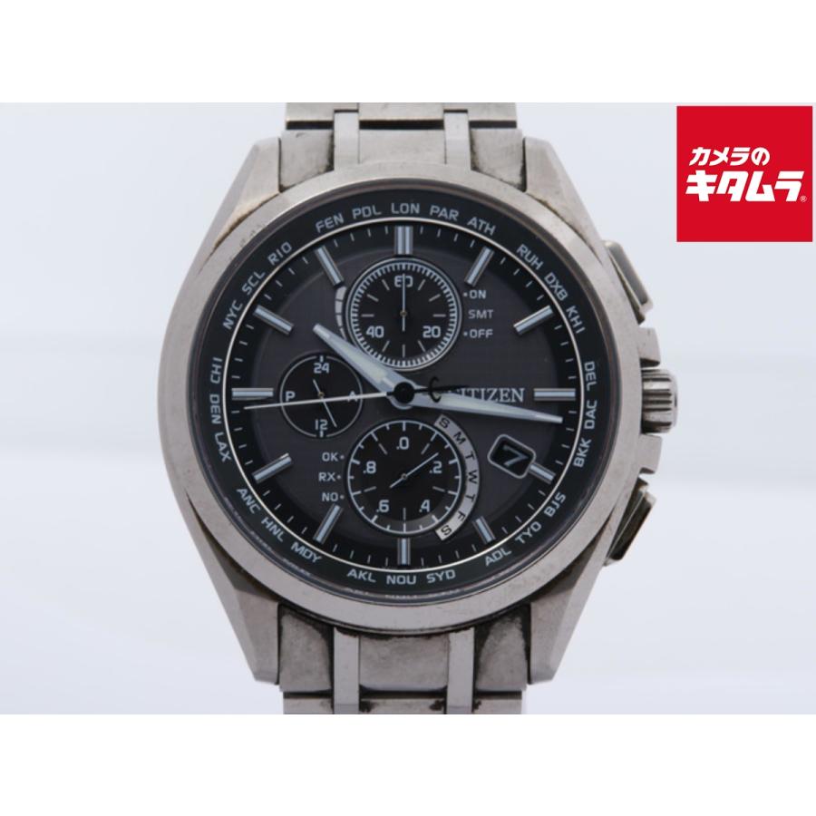 中古】 【並品】 シチズン アテッサ ブラック AT8040-57E/H804-T018696 