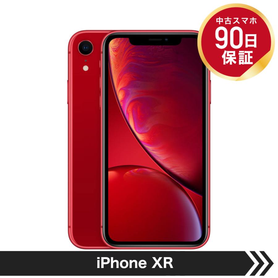 中古】 【良品】 Apple iPhone XR 64GB レッド SIMフリー