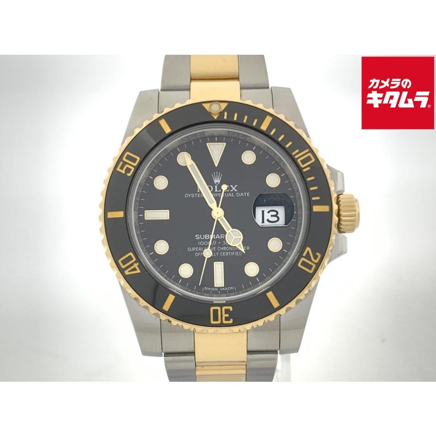 中古】 【美品】 ロレックス(ROLEX) サブマリーナー デイト ブラック