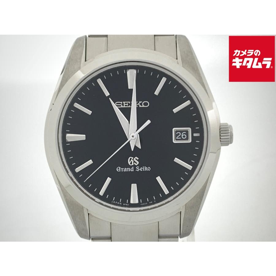 中古】 【良品】 グランドセイコー クォーツ ブラック SBGX061/9F62
