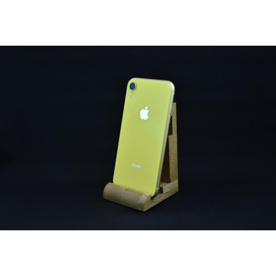 スマホ 【中古】 【美品】 Apple iPhone XR 64GB Yellow SIMフリー