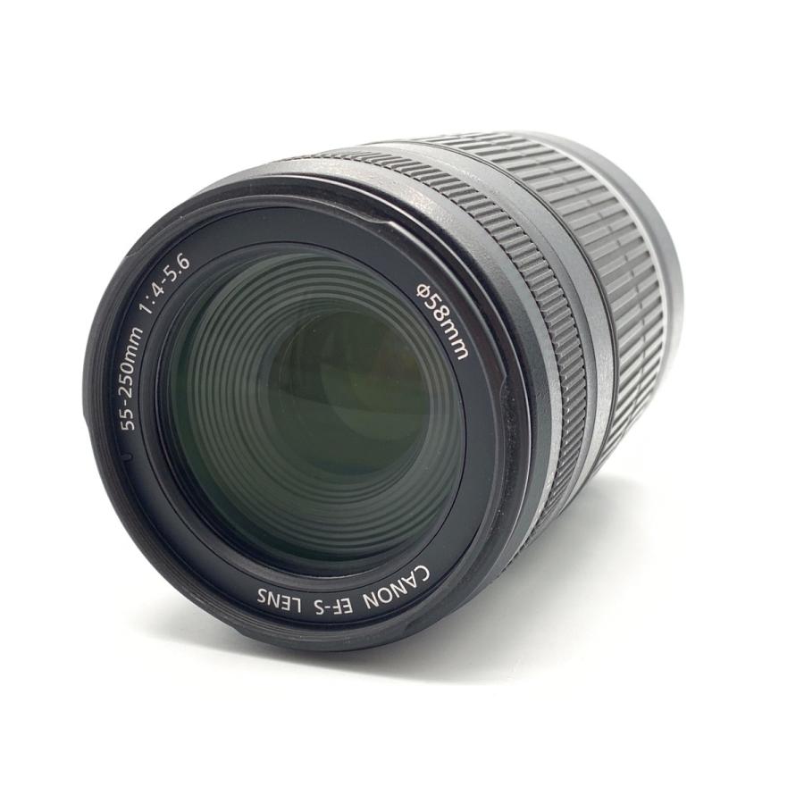 美品Canon レンズ EFS 55-250mm 1:4-5.6 中古品 EF-S キヤノン Canon 55-250mm F4-5.6 IS STM 望遠レンズ 一眼レフ