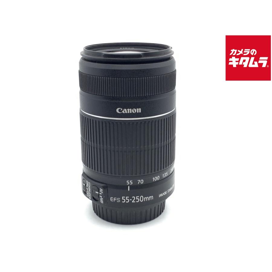 中古】 【良品】 キヤノン EF-S55-250mm F4-5.6 IS II : カメラの