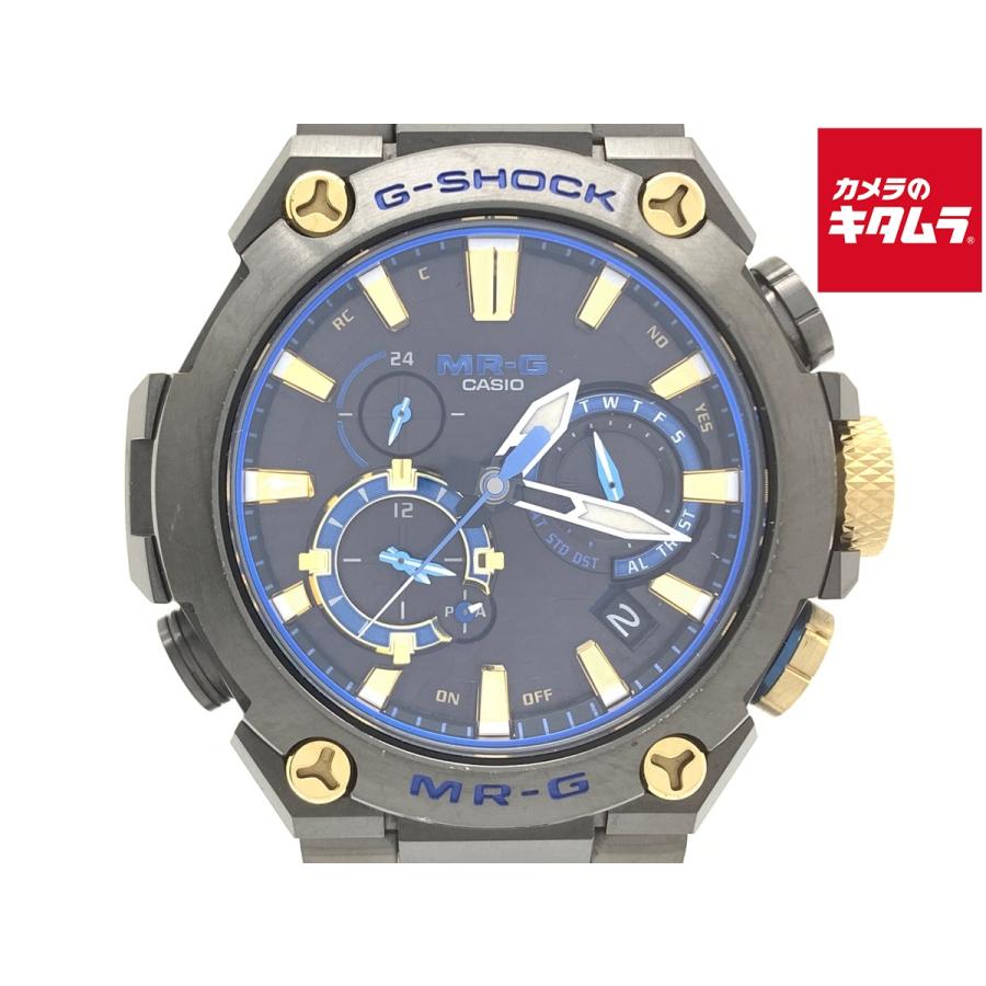中古】 【並品】 カシオ G-SHOCK ブラック MRG-B2000B-1AJR チタン