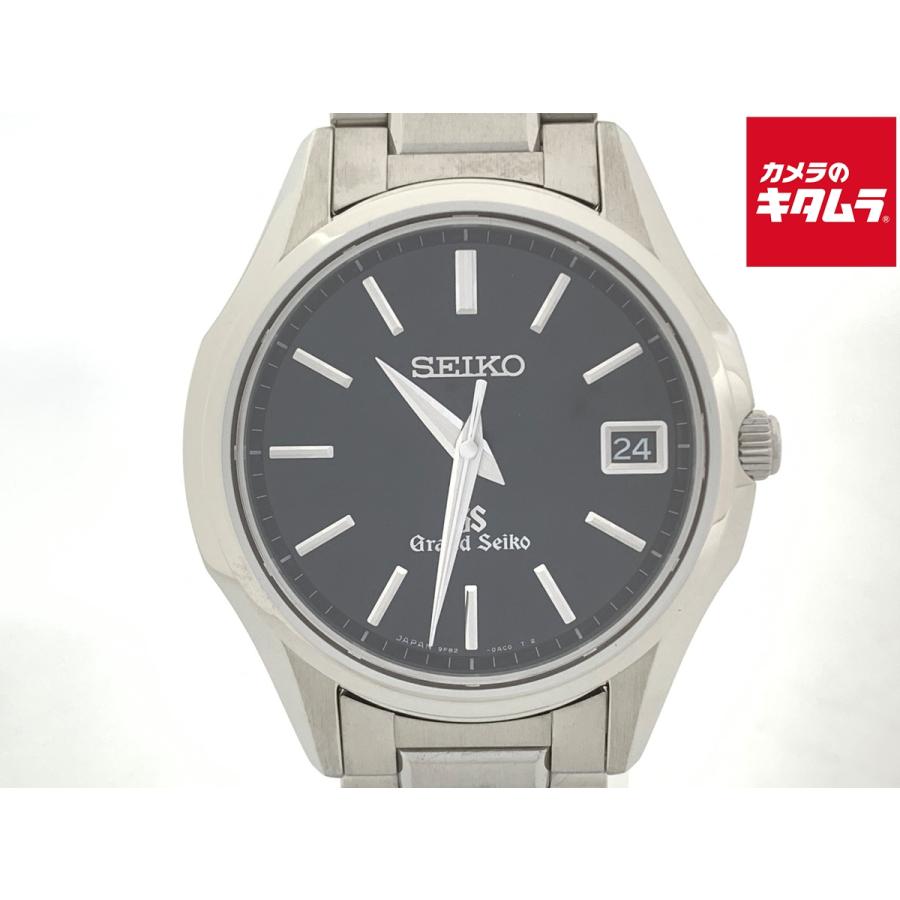 中古】 【良品】 グランドセイコー クォーツ ブラック SBGV015/9F82 