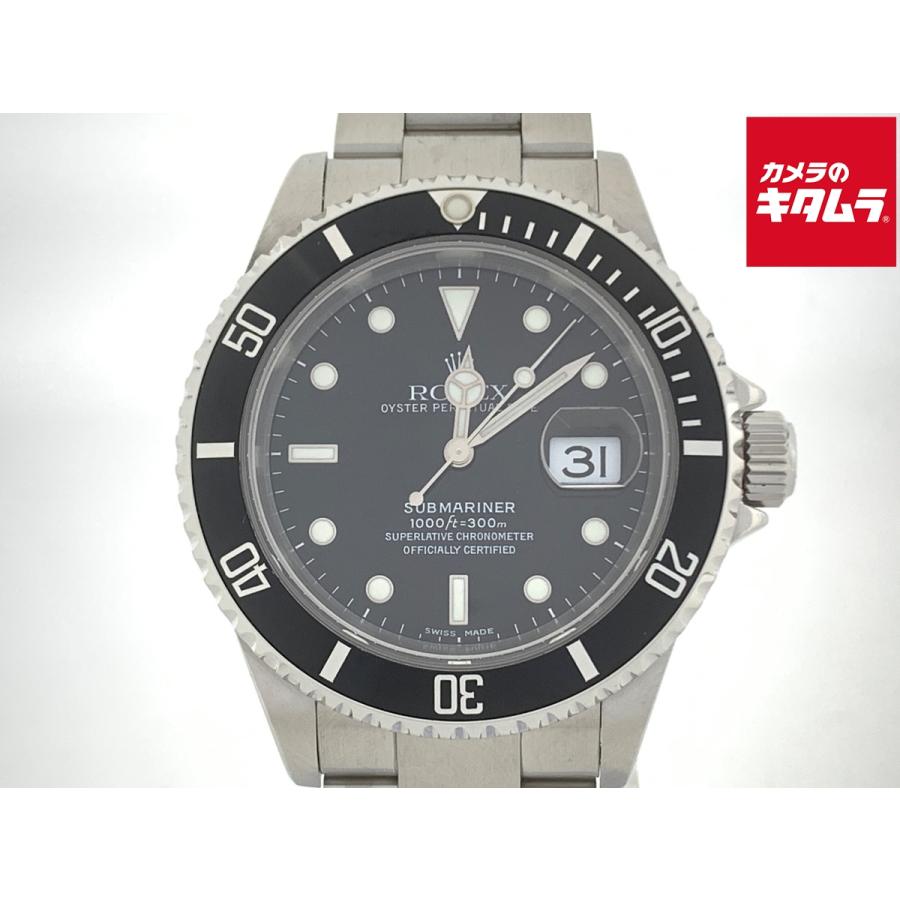 中古】 【良品】 ロレックス(ROLEX) サブマリーナー デイト ブラック 