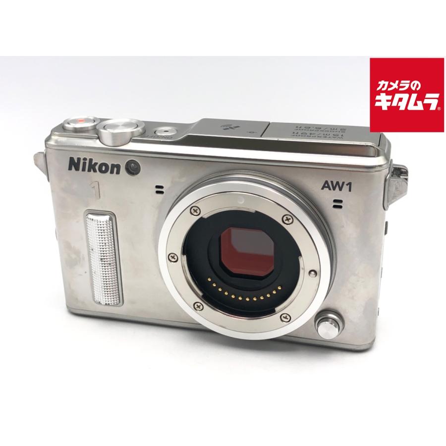 中古】 【並品】 ニコン Nikon 1 AW1 ボディ シルバー : カメラの
