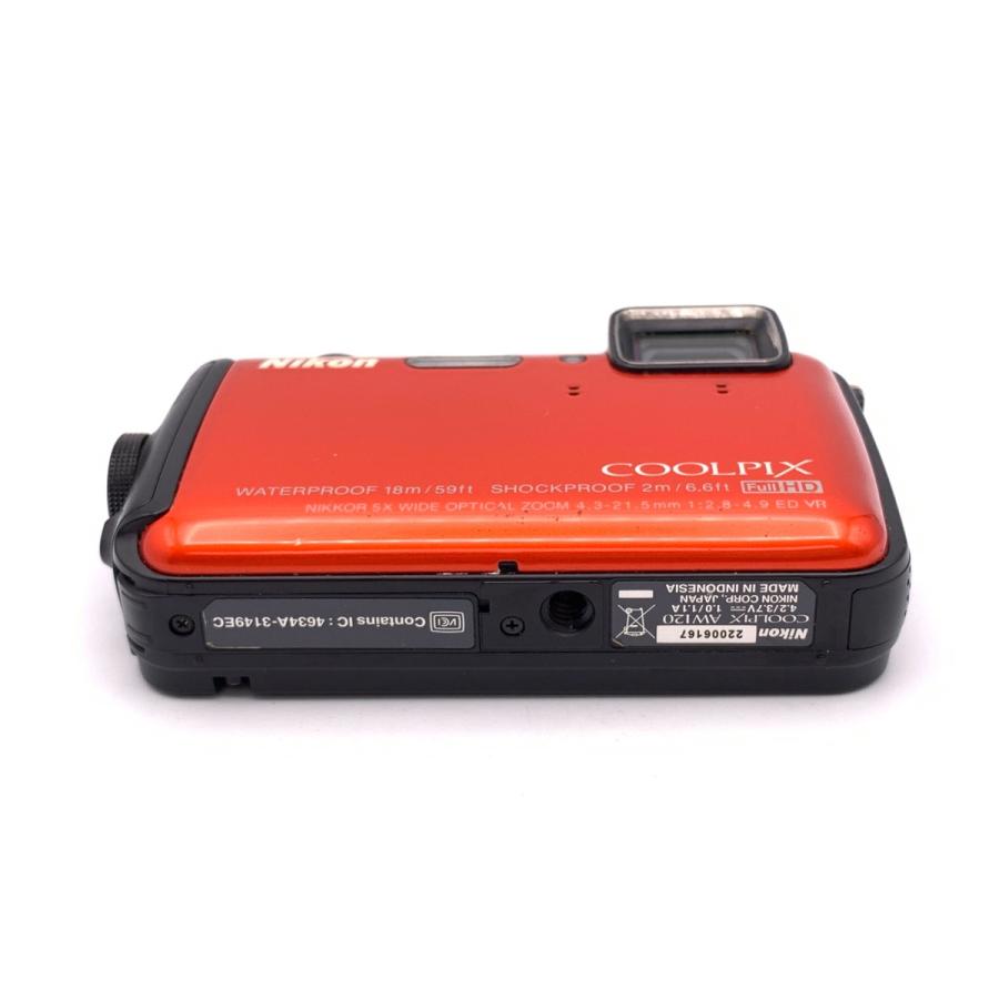 中古】 【難あり品】 ニコン COOLPIX AW120 OR サンシャインオレンジ